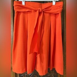 Ann Taylor Size 12P Orange Skirt